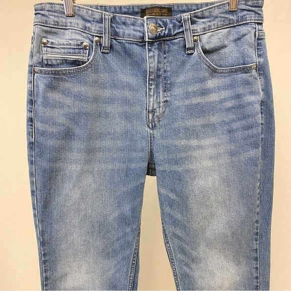 Brothers & Sons 34x33 Slim Straight Mens Jeans Stretch Cowboy (Tag Sz 34x34) - Picture 5 of 14